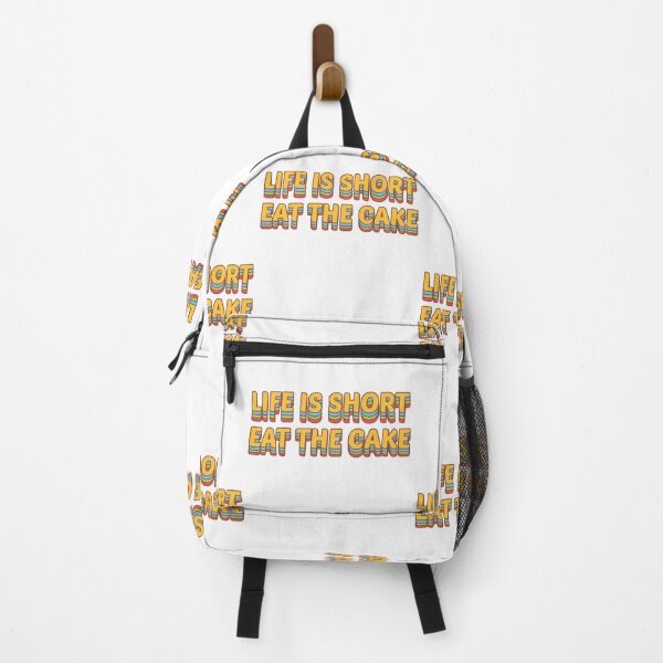 Item preview, Life is Short Eat the Cake designed and sold by Mariano ⭐⭐⭐⭐⭐.