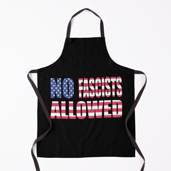 Item preview, No Fascists Allowed (American Flag) designed and sold by GrimDork.