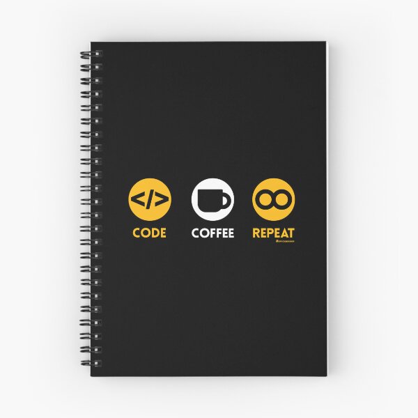 Item preview, CODE COFFEE REPEAT designed and sold by Office Geek Shop.