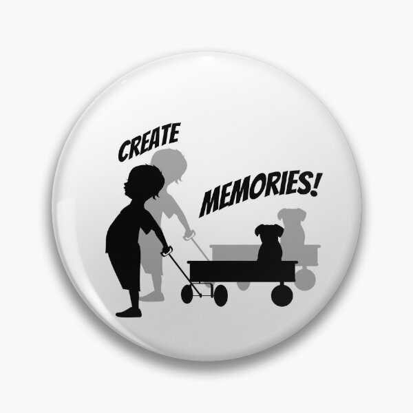 Item preview, Create Memories: A Little Boy and His Dog in a Red Wagon designed and sold by OpinionsHeard.
