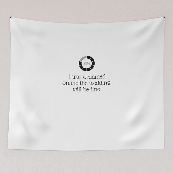Item preview, i was ordained online the wedding will be fine designed and sold by marianna cotaru.