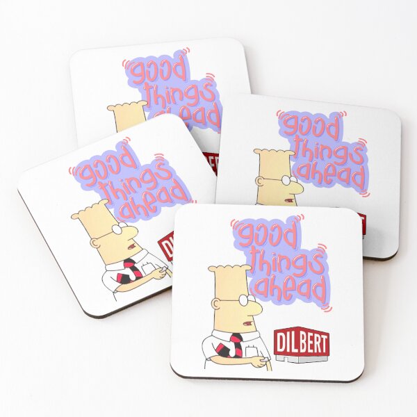 Item preview, Good Things Ahead-Dilbert designed and sold by magdaskohler23.