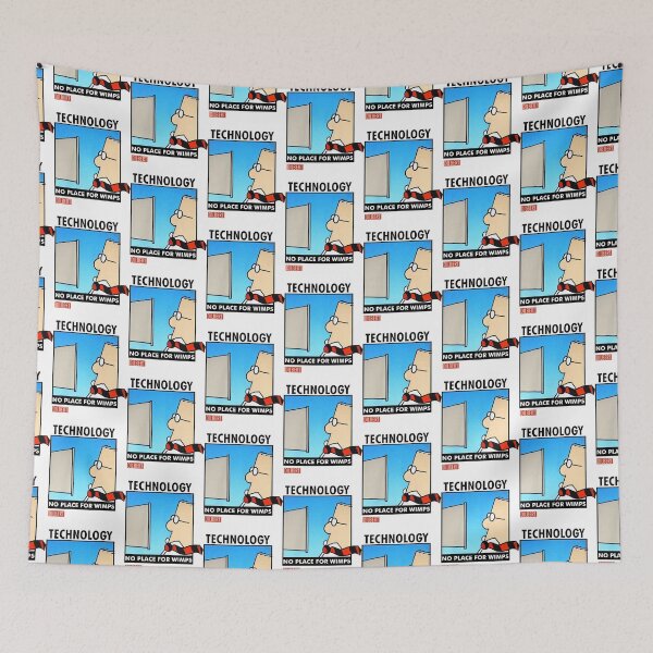 Item preview, Vintage - Technology No Place For Wimps1990s Large Trending designed and sold by magdaskohler23.