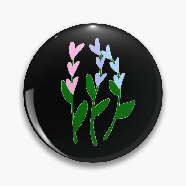 Item preview, discrete bisexual doodle flowers designed and sold by radgalnilly.