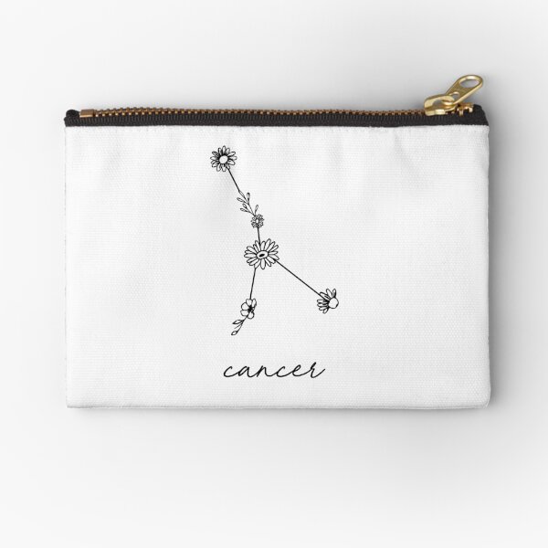 Item preview, Cancer Zodiac Wildflower Constellation designed and sold by aterkaderk.