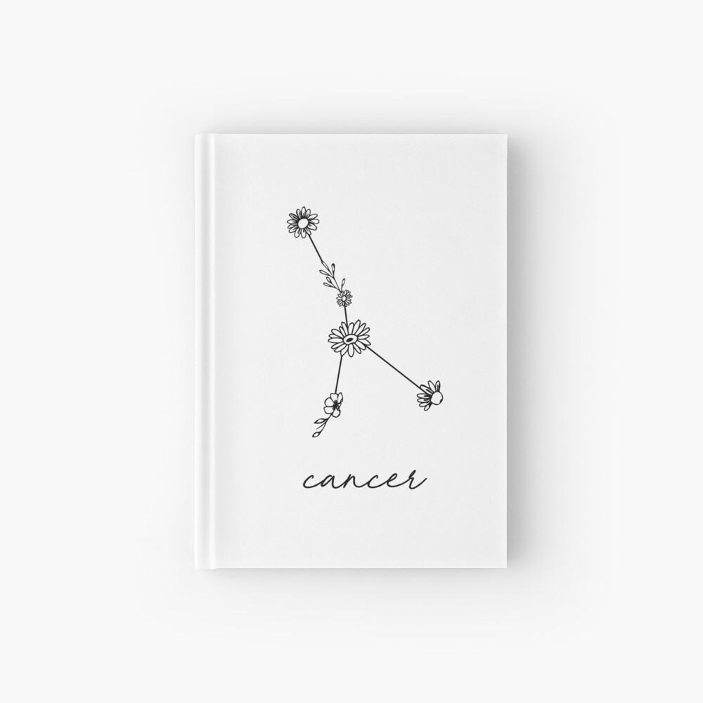 Minimalistic Cancer constellation tattoo located on the