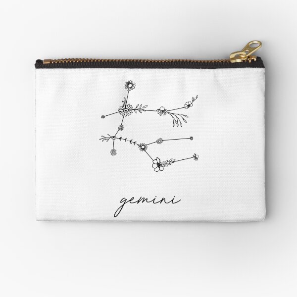 Item preview, Gemini Zodiac Wildflower Constellation designed and sold by aterkaderk.