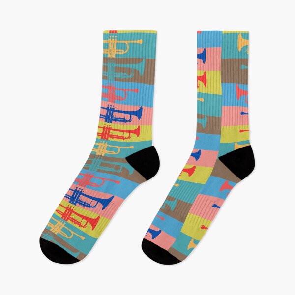 Item preview, Trumpet multicolor cool trumpet design designed and sold by kathtrumpet.