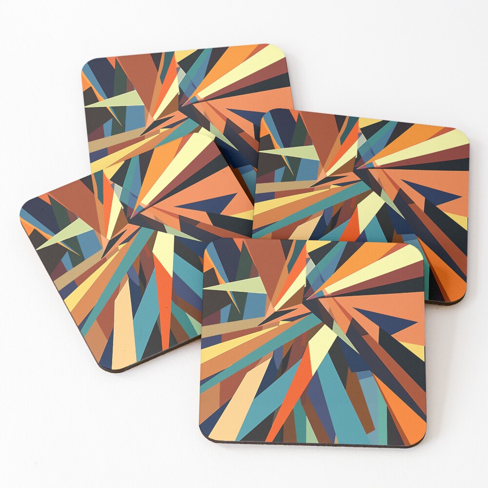 Item preview, Coasters (Set of 4) designed and sold by oneeko.