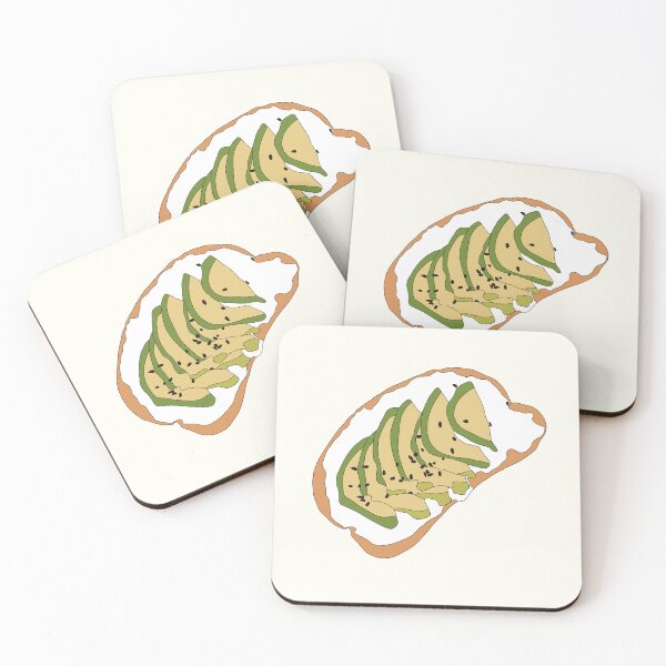 Item preview, Avocado Toast Healthy Food for Vegan designed and sold by Eathusiast.