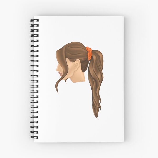Item preview, Lady with an Orange Scrunchie designed and sold by egehl.