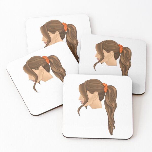 Item preview, Lady with an Orange Scrunchie designed and sold by egehl.