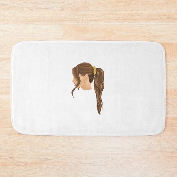 Item preview, Brown Haired Lady with a Yellow Scrunchie designed and sold by egehl.