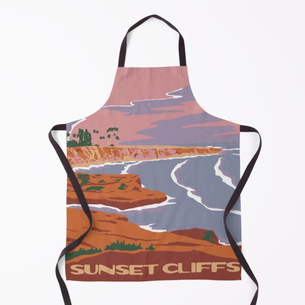 Item preview, Sunset Cliffs (San Diego, CA) Surf Poster designed and sold by jamesjail.