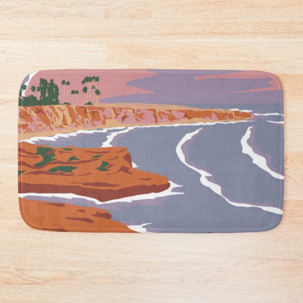 Item preview, Sunset Cliffs (San Diego, CA) Surf Poster designed and sold by jamesjail.