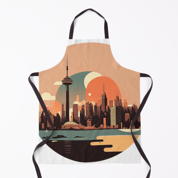 Item preview, Artsy Toronto ON Canada Skyline Sunset Horizon designed and sold by ImaginePrintsHQ.