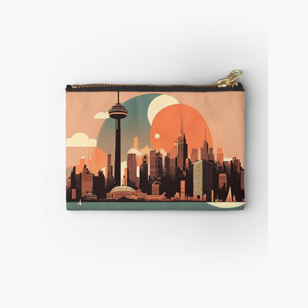 Item preview, Artsy Toronto ON Canada Skyline Sunset Horizon designed and sold by ImaginePrintsHQ.