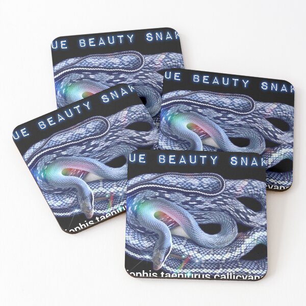 Item preview, Blue Beauty Snake Orthriophis taeniurus callicyanous  designed and sold by StrangeFetish.