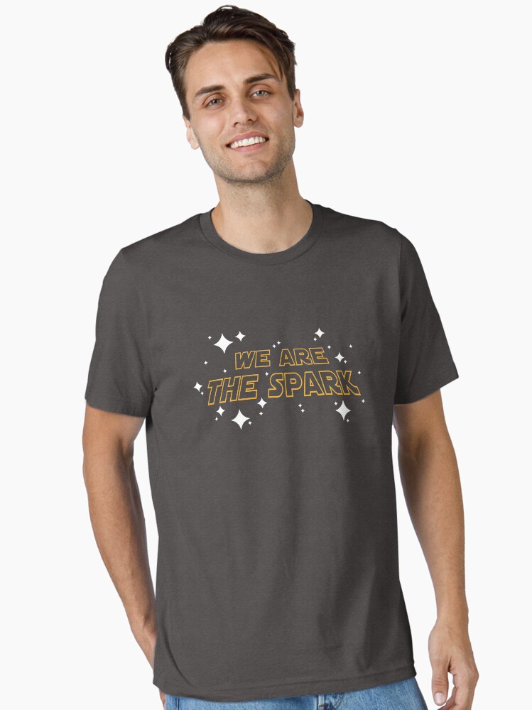 Thumbnail 2 of 7, Essential T-Shirt, We Are The Spark designed and sold by thunderquack.