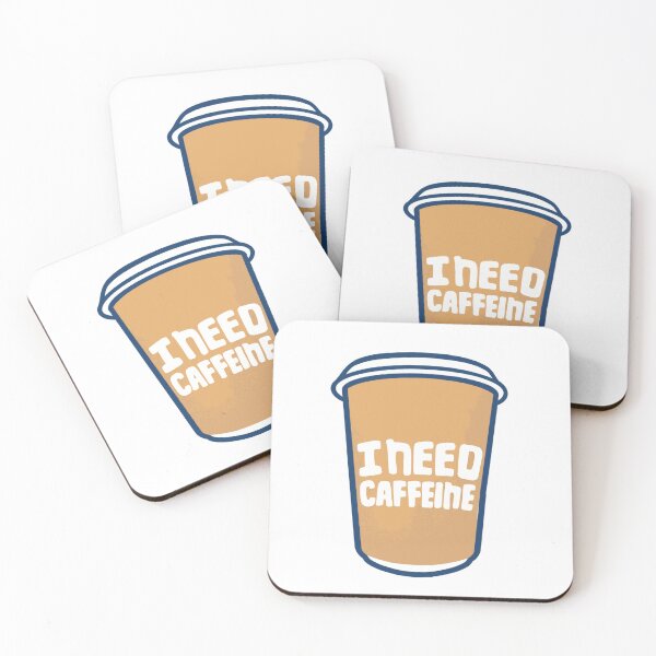 Item preview, Now is the time for caffeine designed and sold by SketchAvenue.