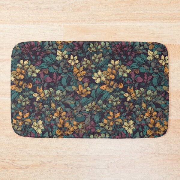 Item preview, autumn floral pattern designed and sold by ModernMakerMX.