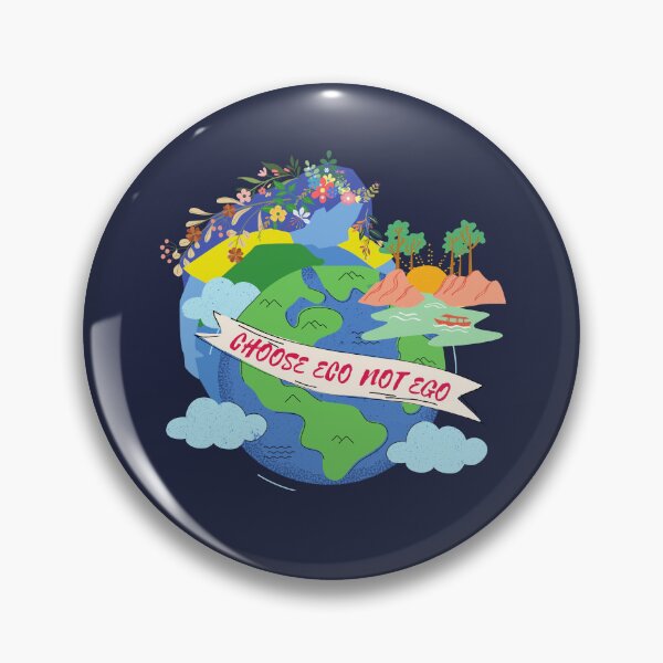 Item preview, Eco Not Ego Love Earth Day designed and sold by ichirochen.
