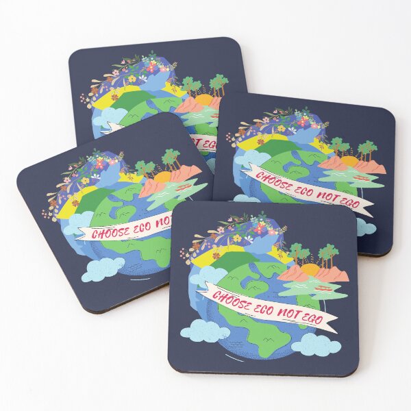 Item preview, Eco Not Ego Love Earth Day designed and sold by ichirochen.