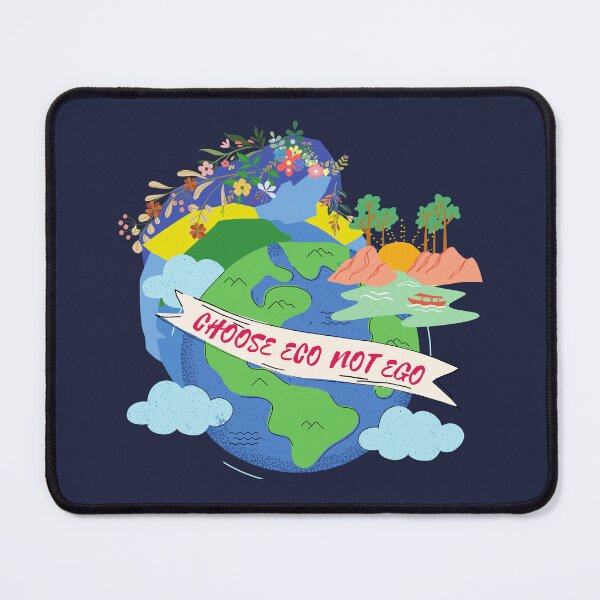 Item preview, Eco Not Ego Love Earth Day designed and sold by ichirochen.