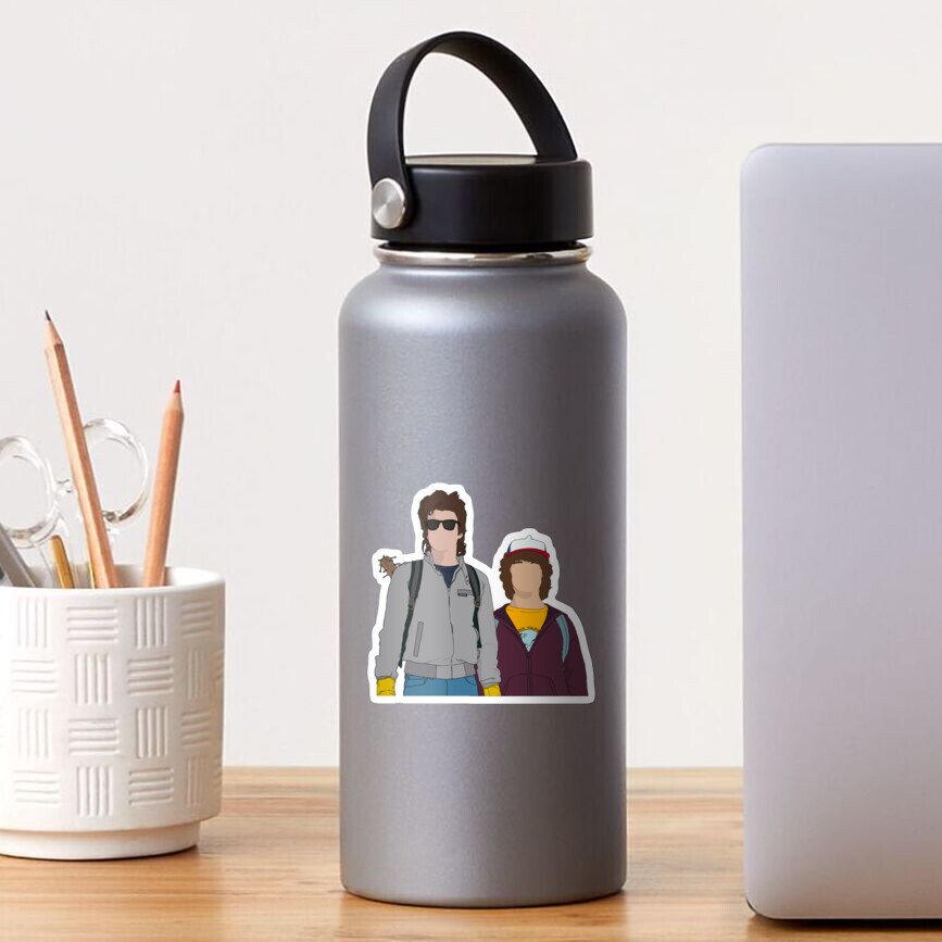 Dustin and Steve Design Sticker