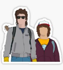 Pegatina Dustin y Steve Design