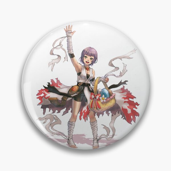 Item preview, A short purple hair cute girl wearing a workout clothes with a picnic basket, waving her hand designed and sold by VinLoveArtworks.