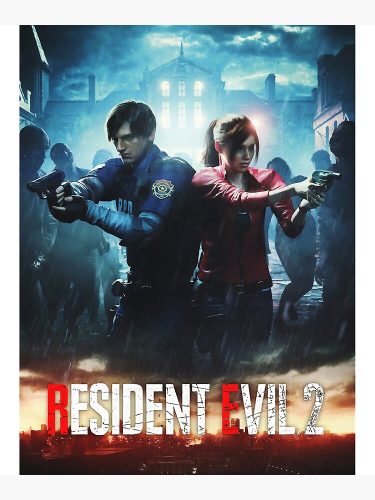 Resident Evil 2 Remake Poster 