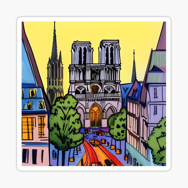 City Visions (Paris 1) Sticker