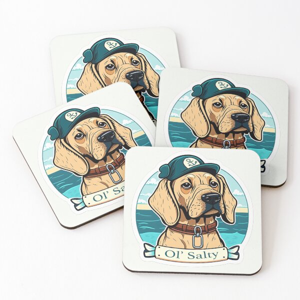 Item preview, Salty Sea Dog designed and sold by Dogshotsticker.
