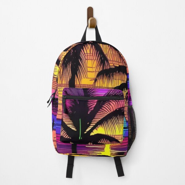 Item preview, Retro Palm Sunset designed and sold by PurpleKite.