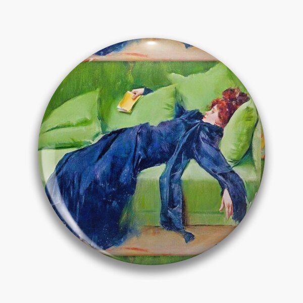 Item preview,  Decadent young woman. After the dance by  Ramon Casas [Made more vibrant] designed and sold by CristalleLisa.