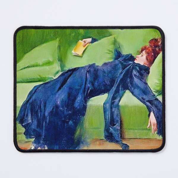 Item preview,  Decadent young woman. After the dance by  Ramon Casas [Made more vibrant] designed and sold by CristalleLisa.