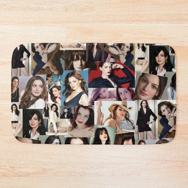 Item preview, Anne Hathaway Assorted Photo Collage designed and sold by CollageHeaven.