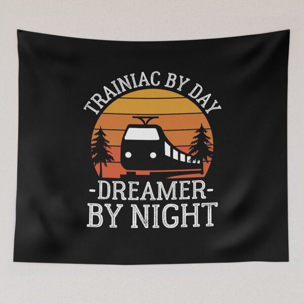 Item preview, Trainiac By Day Dreamer By Night designed and sold by chetan786.
