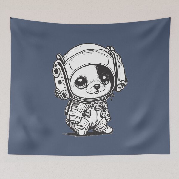 Item preview, Astro Dog 1 designed and sold by FiaFiaPress.