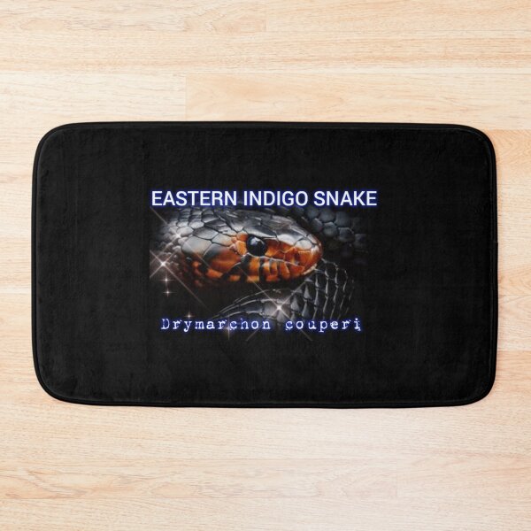 Item preview, Eastern Indigo Snake Drymarchon couperi  designed and sold by StrangeFetish.
