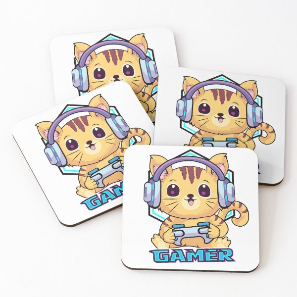 Item preview, Gamer Cat Kawaii  designed and sold by DionArts.