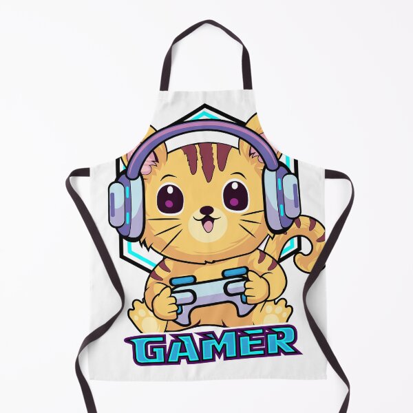 Item preview, Gamer Cat Kawaii designed and sold by DionArts.