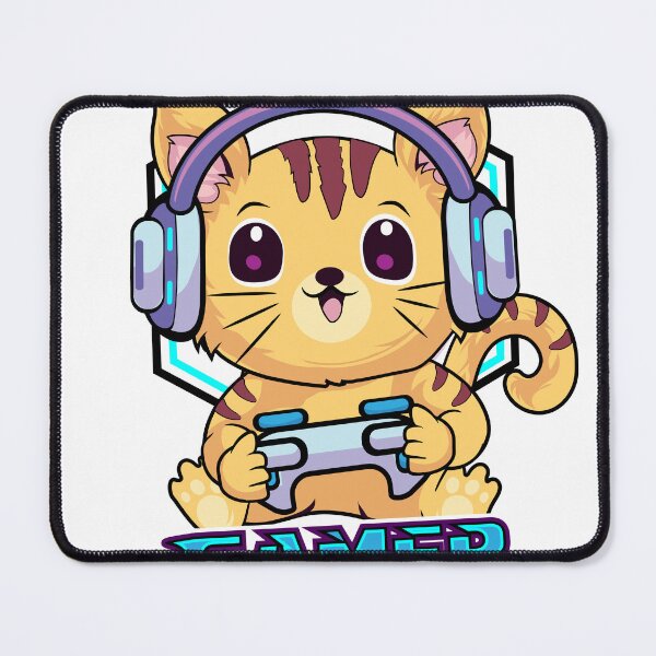 Item preview, Gamer Cat Kawaii designed and sold by DionArts.