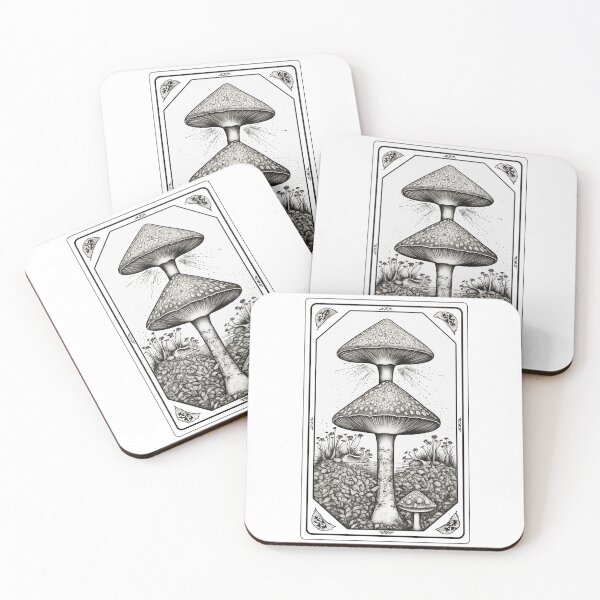 Item preview, Hermetic Mushroom Card 1 designed and sold by keenaesthetic.
