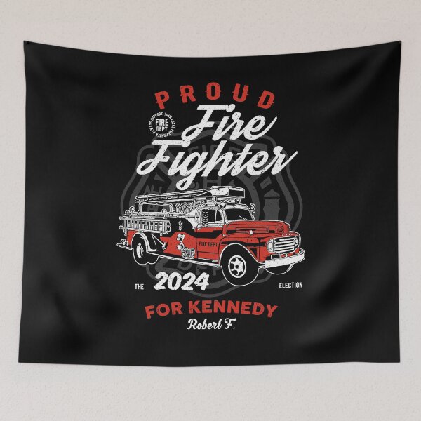 Item preview, Firefighter For Kennedy As 2024 President designed and sold by LeNew.