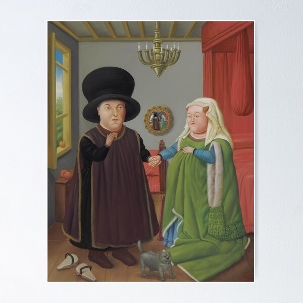 Item preview, After the Arnolfini Van Eyck designed and sold by Maggicumaker.