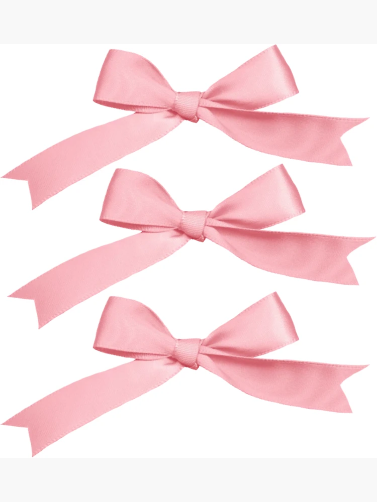 Coquette balletcore pink ribbon bow  Magnet for Sale by Pixiedrop