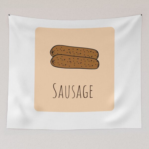Item preview, cute sausage designed and sold by MathildeEbe.