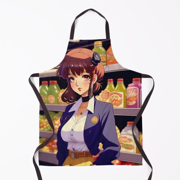 Item preview, Girl stands in front of a bottle rack designed and sold by 90's Misaki.